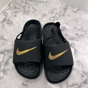 Toddler Nike slides